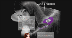 Desktop Screenshot of magicoiffure.com